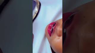 2 tone semi permanent lip blush🤭🥰 bodylanguage on instagram kindly give us a follow viralvideo [upl. by Yanad]