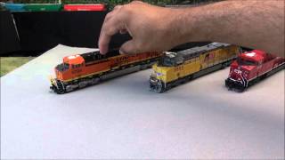 Review Athearn ES44AC HO Scale [upl. by Mcquade]