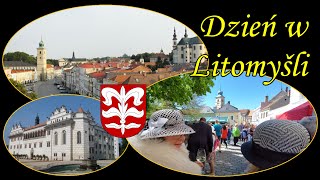 Litomyśl w czasie festynu Litomyśl Czechy pałac w Litomyślu rynek zabytkowe kamieniczki [upl. by Filipe]