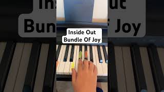 Inside Out  Bundle Of Joy Piano Tutorial [upl. by Mandeville]