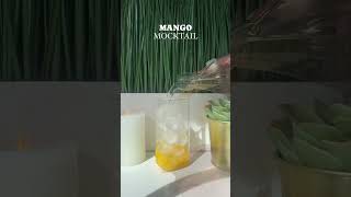 Mango Cocktail with Gold Edible Glitter [upl. by Novehc422]