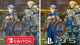 Unicorn Overlord PS5 vs Nintendo Switch Graphics Comparison [upl. by Thorncombe]