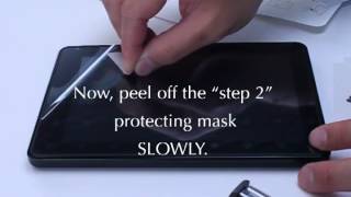 How to install a screen protector complete version [upl. by Penland236]