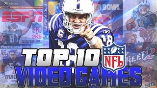 Top 10 Football Video Games of AllTime [upl. by Eical540]