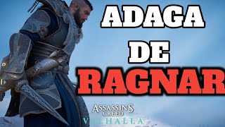 COMO PEGAR A ADAGA DE RAGNAR E CENA DA MORTE DE RAGNAR [upl. by Smaj]