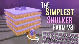 Minecraft Fast amp Simple Shulker Farm  Java 117  121  by Balllight amp The Archivists [upl. by Nelly]