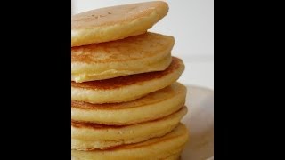 Pancakes morbidi  Ricetta americana [upl. by Audi]