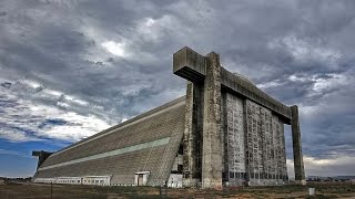 Tustin Ca WW2 Airship Hangars  Phantom 4 Flight [upl. by Dumah37]