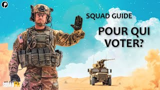 Guide des régiments choix intermatch  SQUAD GUIDE  FR [upl. by Abas980]