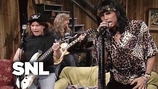 Waynes World Aerosmith  SNL [upl. by Zosi]