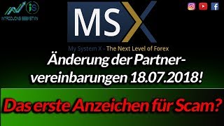 Was bedeuten die Änderung im MSX Partnervertrag [upl. by Ahsinrev]