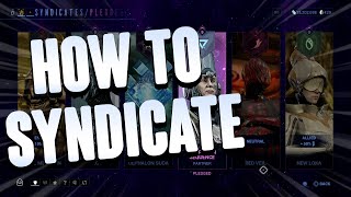 Warframe  How to Join a Syndicate [upl. by Seagraves569]