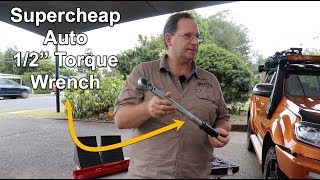 Supercheap Auto Toolpro Torque Wrench  12quot Drive [upl. by Deb912]