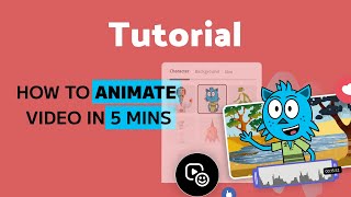 FULL TUTORIAL How to Create 2 Character Animation in 5 mins with Adobe Express [upl. by Obbard142]