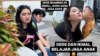 TENSI DAN IKMAL BELAJAR JAGA 3 ANAK SEBELOM MENIKAH😍😍 [upl. by Meela]