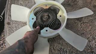 97 Toyota Tacoma Radiator Fan Replacement [upl. by Mahla189]