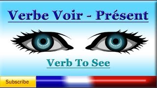 French Lesson 50  Learn French Verb To See Voir Present Tense  see you soon later and tomorrow [upl. by Eagle690]