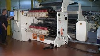 C800COH Slitter Rewinder  Narrow Slits [upl. by Japeth]