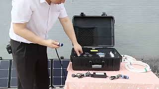 NEWater Portable Suitcase Water Purifier Introduction [upl. by Anytsirk651]