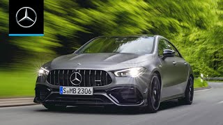 MercedesAMG CLA 45 S 4MATIC Coupé 2020 World Premiere  Trailer [upl. by Tuddor]