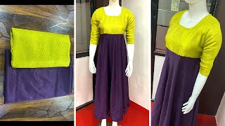 Maxi Dress Cutting amp Stitching Simple and easy method [upl. by Furmark]