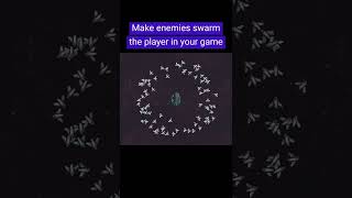 How To Create Enemy AI Swarms  GDevelop [upl. by Anuala769]