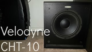 ANOTHER FREE SUBWOOFER  VELODYNE CHT10 [upl. by Baruch]