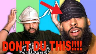 How NOT to Tie a Durag Tutorial [upl. by Pellegrini]