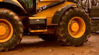 Cat® Backhoe Loader F Series SideShift in the dirt [upl. by Graybill23]