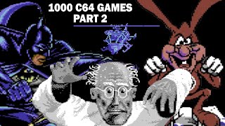 1000 Commodore 64 Games  Part 2 of 25 [upl. by Inavoj]