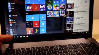 Laptop Asus F550C Touchscreen 2017 [upl. by Elahcim]