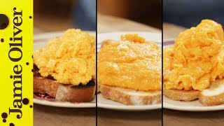 How To Make Perfect Scrambled Eggs  3 ways  Jamie Oliver [upl. by Hurff]