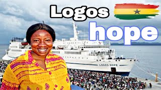 logos hope returns to Ghana Tema port [upl. by Anailuig222]