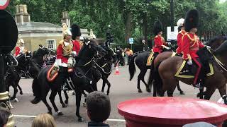 Queens Platinum Jubilee parade in central London 3 [upl. by Beshore199]