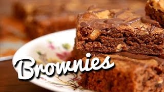 PEANUT BUTTER CHOCOLATE BROWNIES  CRUMBS [upl. by Matelda]