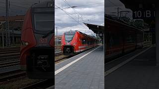 Ausfahrt RE13 nach Senftenberg in Cottbus Hbf [upl. by Notned]