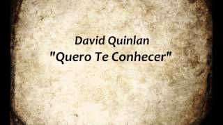 David Quinlan  quotQuero Te Conhecerquot [upl. by Leopoldine719]