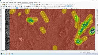 How to prepare Lineament and Lineament Density Map using ArcGIS [upl. by Ahsietal877]