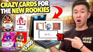 Chasing the 1ST CARDS of the NEW NFL ROOKIES from INSANE HIGHEND BOXES SURPRISINGLY LOADED 😱🔥 [upl. by Hadik]