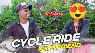 Cycle ride with Friend  Ambikapur vlog  Arvind Lakra vlogs [upl. by Assyral]