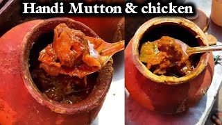 champaran handi mutton  ahuna handi mutton  chicken makhni handi  how to make chicken handi [upl. by Endys]