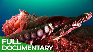 Squids amp Octopuses  Mysterious Hunters of the Deep Sea  Free Documentary Nature [upl. by Enajiram]