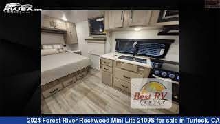 Spectacular 2024 Forest River Rockwood Mini Lite Travel Trailer RV For Sale in Turlock CA [upl. by Atsahc]