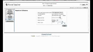 Printing Attendance in PowerSchool [upl. by Amalbergas854]