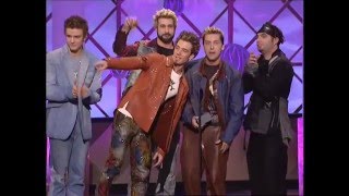 Nsync Win Internet Fans Award  AMA 2001 [upl. by Ibrek]