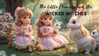 The little Princess and the wicked witches bedtime stories  Animated English stories  Fairy tales [upl. by Eseilana582]