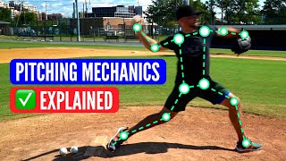 Complete Pitching Mechanics Breakdown Every Step Explained [upl. by Aldrich]