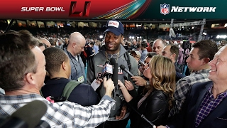 Martellus Bennett Speaks with Michael Irvin at Opening Night  NFL Network  Opening Night [upl. by Alad]