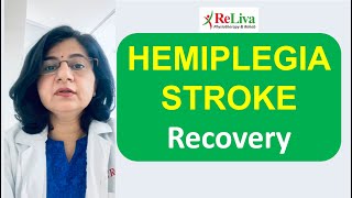 Hemiplegia Physiotherapy Treatment after Stroke Tips by Dr Veena SisodiaPT  ReLiva Physiotherapy [upl. by Gusba]