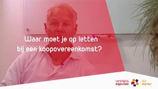 Huis kopen waar moet je op letten bij een koopcontract [upl. by Hild]